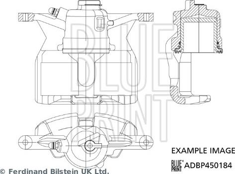 Blue Print ADBP450184 - Pinza freno www.autoricambi360.it