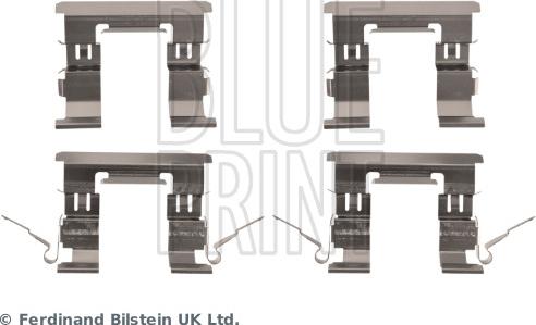 Blue Print ADBP480025 - Kit accessori, Pastiglia freno www.autoricambi360.it