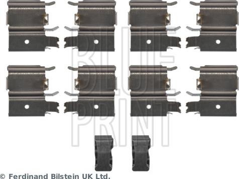 Blue Print ADBP480026 - Kit accessori, Pastiglia freno www.autoricambi360.it