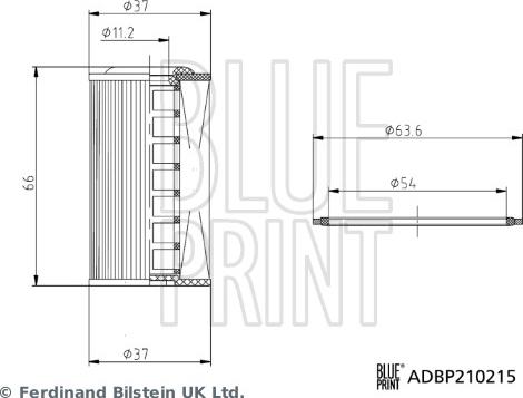Blue Print ADBP210215 - Filtro idraulico, Cambio automatico www.autoricambi360.it
