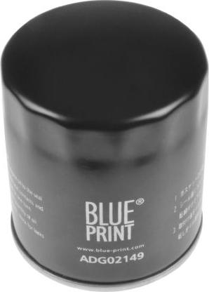 Blue Print ADG02149 - Filtro olio www.autoricambi360.it