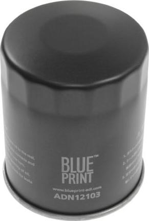 Blue Print ADN12103 - Filtro olio www.autoricambi360.it
