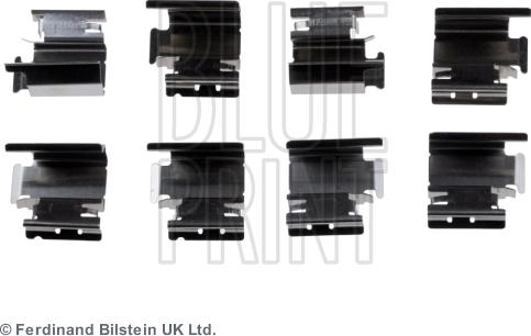Blue Print ADT348600 - Kit accessori, Pastiglia freno www.autoricambi360.it