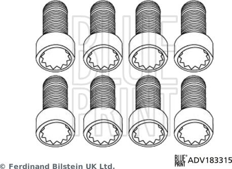 Blue Print ADV183315 - Kit bulloni, Volano www.autoricambi360.it