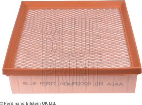 Blue Print ADW192203 - Filtro aria www.autoricambi360.it