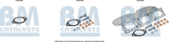 BM Catalysts FK92196 - Kit montaggio, Catalizzatore www.autoricambi360.it