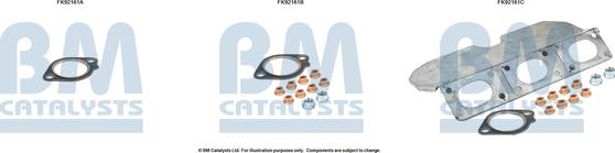 BM Catalysts FK92161 - Kit montaggio, Catalizzatore www.autoricambi360.it