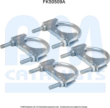 BM Catalysts FK50509 - Kit montaggio, Tubo gas scarico www.autoricambi360.it