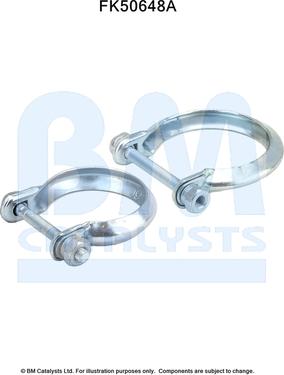 BM Catalysts FK50648 - Kit montaggio, Tubo gas scarico www.autoricambi360.it