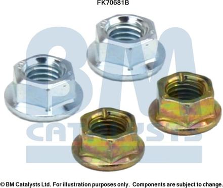 BM Catalysts FK70681 - Kit montaggio, Tubo gas scarico www.autoricambi360.it