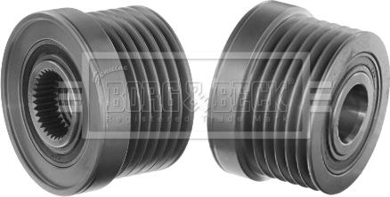Borg & Beck BBA5051 - Puleggia cinghia, Alternatore www.autoricambi360.it