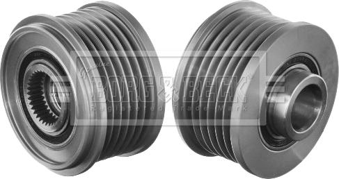 Borg & Beck BBA5058 - Puleggia cinghia, Alternatore www.autoricambi360.it