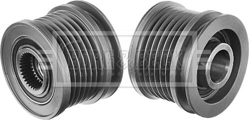Borg & Beck BBA5063 - Puleggia cinghia, Alternatore www.autoricambi360.it