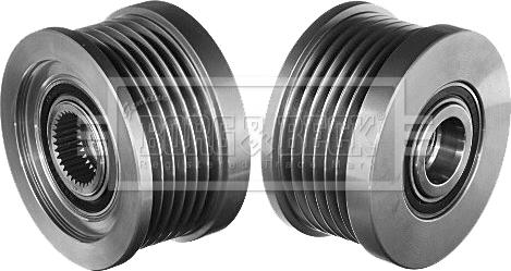 Borg & Beck BBA5018 - Puleggia cinghia, Alternatore www.autoricambi360.it