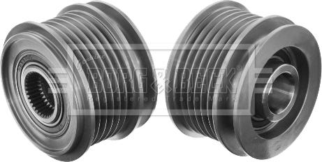 Borg & Beck BBA5026 - Puleggia cinghia, Alternatore www.autoricambi360.it