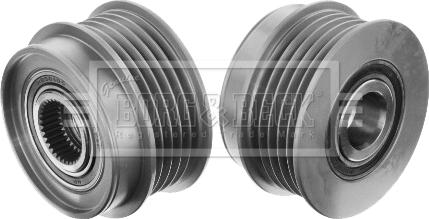 Borg & Beck BBA5027 - Puleggia cinghia, Alternatore www.autoricambi360.it