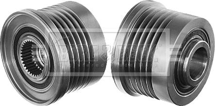 Borg & Beck BBA5072 - Puleggia cinghia, Alternatore www.autoricambi360.it