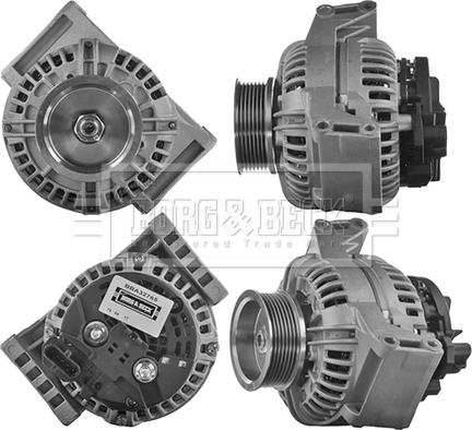 Borg & Beck BBA32765 - Alternatore www.autoricambi360.it