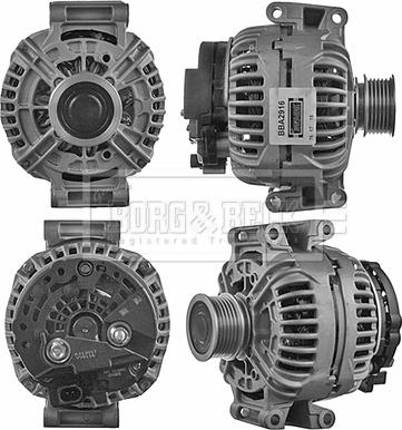 Borg & Beck BBA2916 - Alternatore www.autoricambi360.it