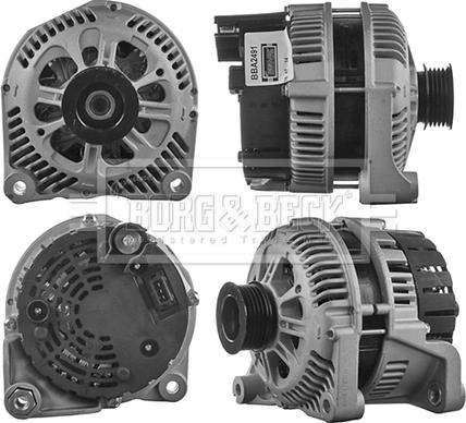 Borg & Beck BBA2491 - Alternatore www.autoricambi360.it