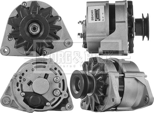 Borg & Beck BBA2403 - Alternatore www.autoricambi360.it