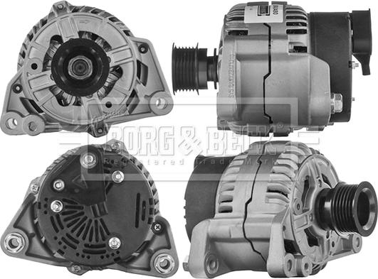 Borg & Beck BBA2480 - Alternatore www.autoricambi360.it