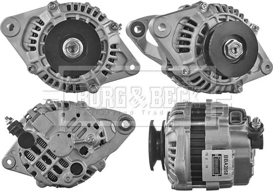 Borg & Beck BBA2058 - Alternatore www.autoricambi360.it
