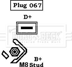 Borg & Beck BBA2061 - Alternatore www.autoricambi360.it