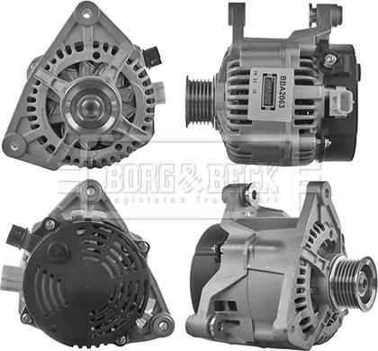 Borg & Beck BBA2063 - Alternatore www.autoricambi360.it