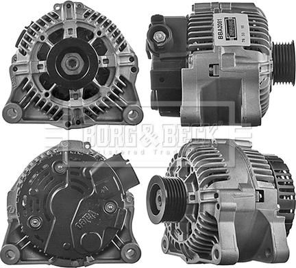 Borg & Beck BBA2081 - Alternatore www.autoricambi360.it