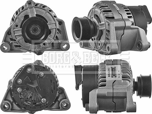 Borg & Beck BBA2083 - Alternatore www.autoricambi360.it
