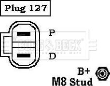 Borg & Beck BBA2352 - Alternatore www.autoricambi360.it