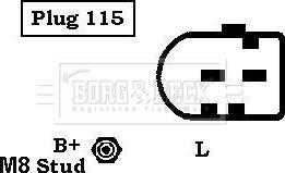 Borg & Beck BBA2729 - Alternatore www.autoricambi360.it