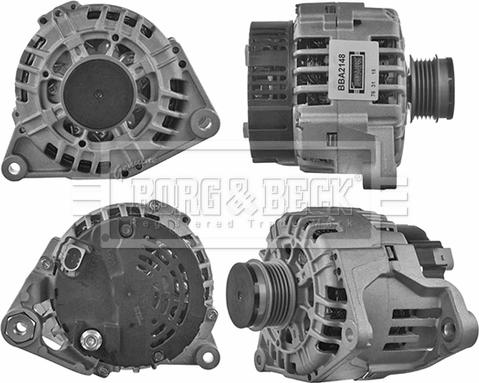 Borg & Beck BBA2148 - Alternatore www.autoricambi360.it