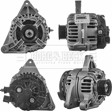 Borg & Beck BBA2181 - Alternatore www.autoricambi360.it