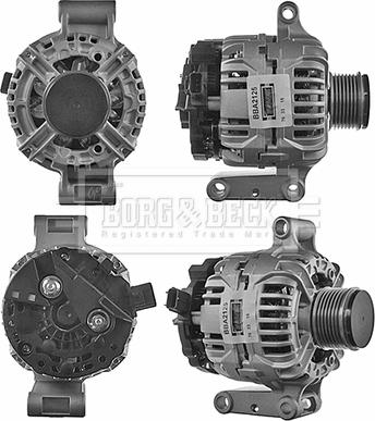 Borg & Beck BBA2125 - Alternatore www.autoricambi360.it
