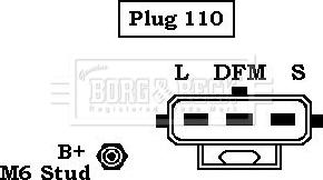 Borg & Beck BBA2551 - Alternatore www.autoricambi360.it