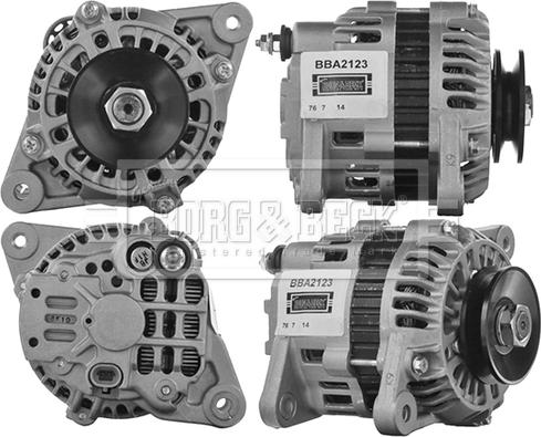 Borg & Beck BBA2123 - Alternatore www.autoricambi360.it