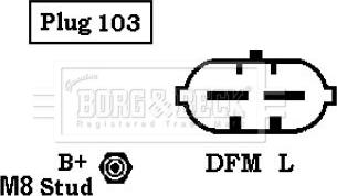 Borg & Beck BBA2178 - Alternatore www.autoricambi360.it