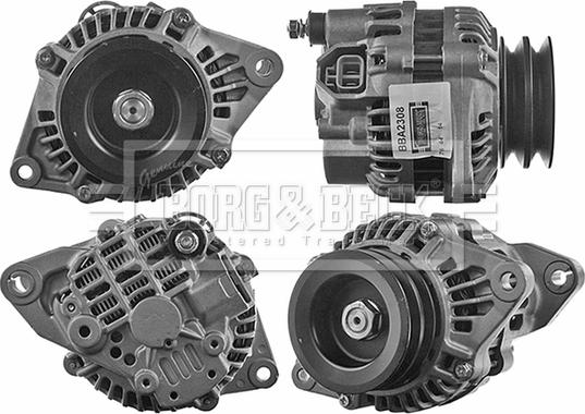 Borg & Beck BBA2308 - Alternatore www.autoricambi360.it