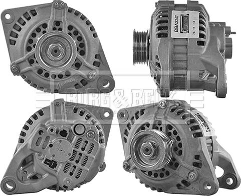 Borg & Beck BBA2247 - Alternatore www.autoricambi360.it