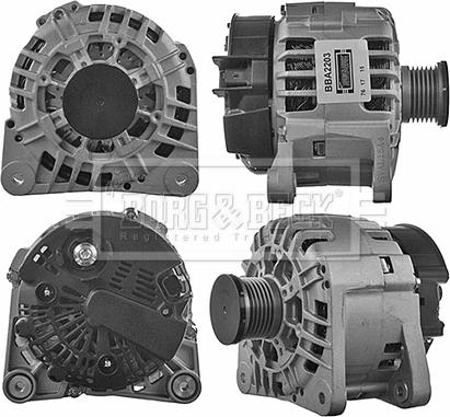 Borg & Beck BBA2203 - Alternatore www.autoricambi360.it