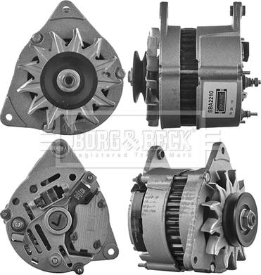 Borg & Beck BBA2210 - Alternatore www.autoricambi360.it