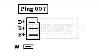 Borg & Beck BBA2222 - Alternatore www.autoricambi360.it