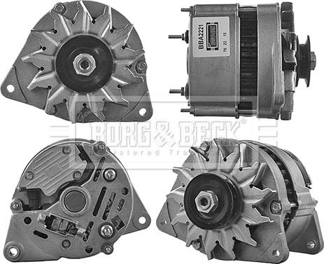 Borg & Beck BBA2221 - Alternatore www.autoricambi360.it