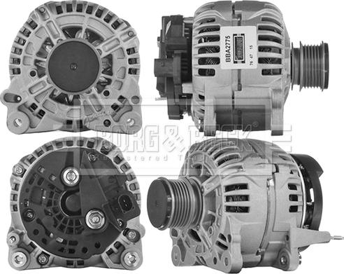 Borg & Beck BBA2775 - Alternatore www.autoricambi360.it