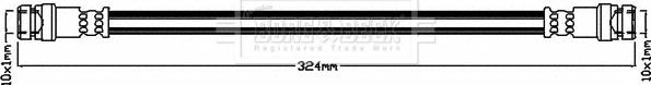 Borg & Beck BBH8660 - Flessibile del freno www.autoricambi360.it