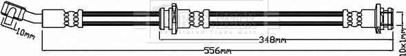 Borg & Beck BBH8079 - Flessibile del freno www.autoricambi360.it
