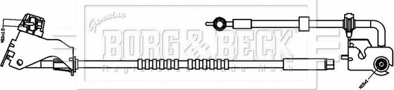 Borg & Beck BBH8850 - Flessibile del freno www.autoricambi360.it