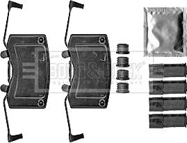 Borg & Beck BBK1413 - Kit accessori, Pastiglia freno www.autoricambi360.it